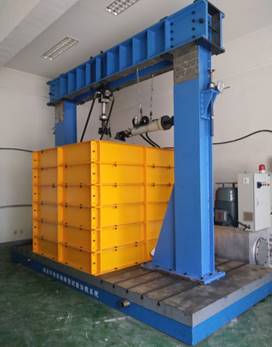 说明: 海床环境基础模型试验加载系统